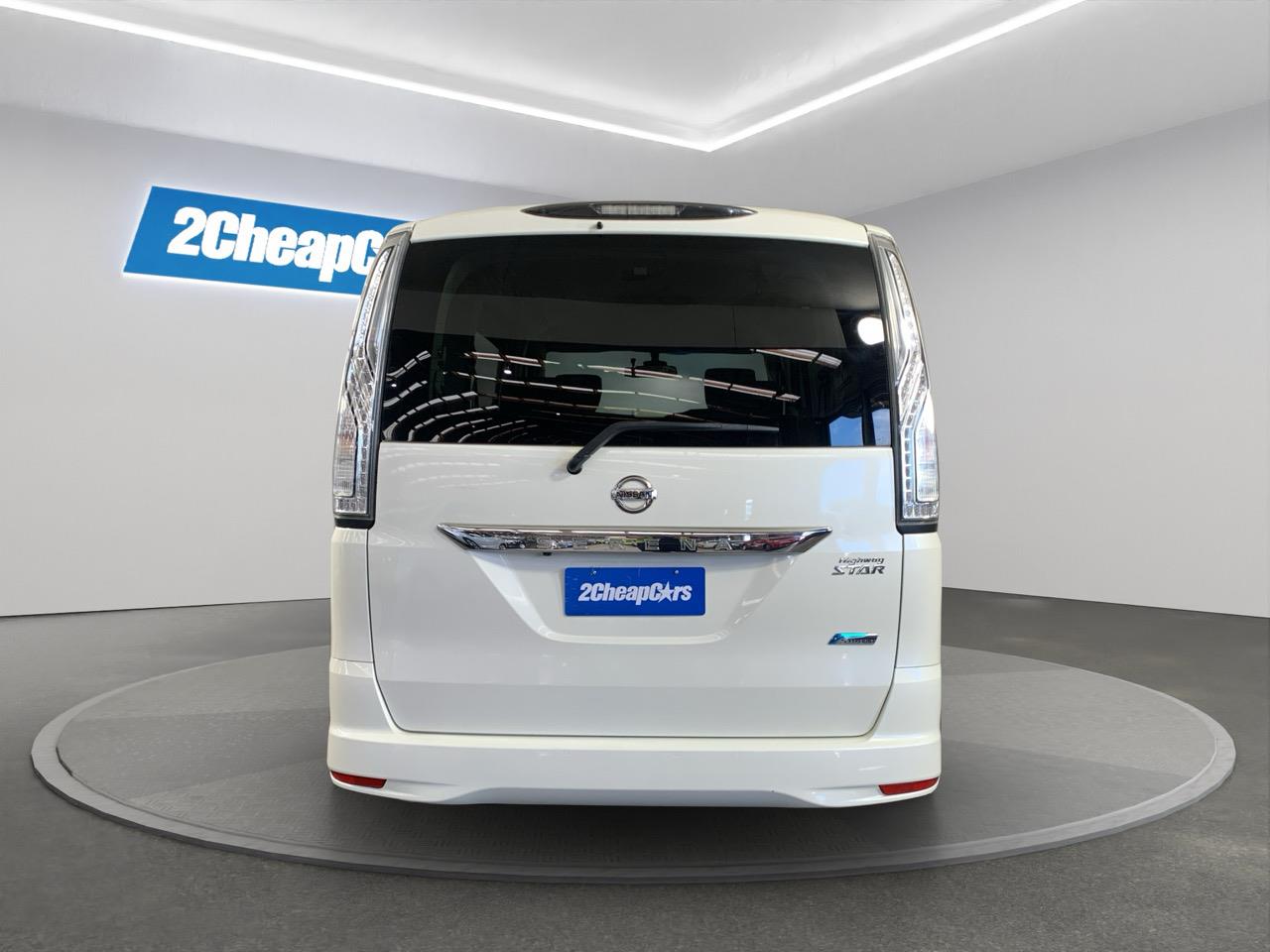 2014 Nissan Serena Hybrid Highway Star People Mover CRUISE CONTROL + REVERSING CAMERA + AUTO LIGHTS