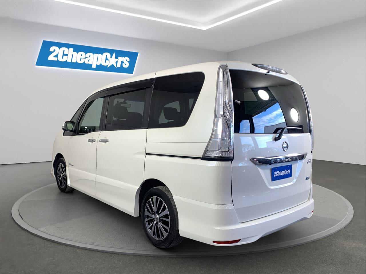 2014 Nissan Serena Hybrid Highway Star People Mover CRUISE CONTROL + REVERSING CAMERA + AUTO LIGHTS