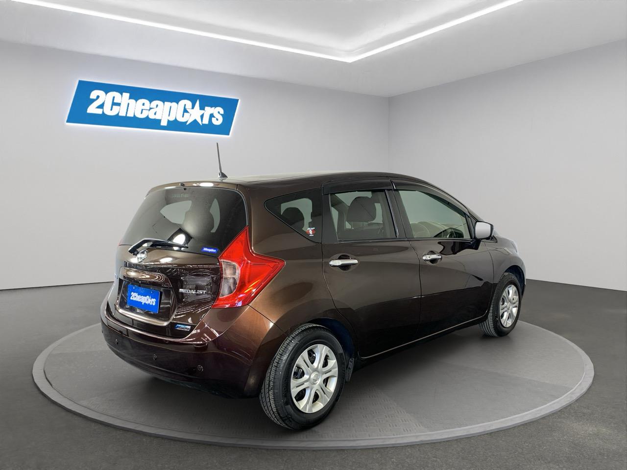 2015 Nissan Note MEDALIST EMERGENCY BRAKE PKG Hatchback LOW KMS +  PUSH BUTTON START + AUTO LIGHTS