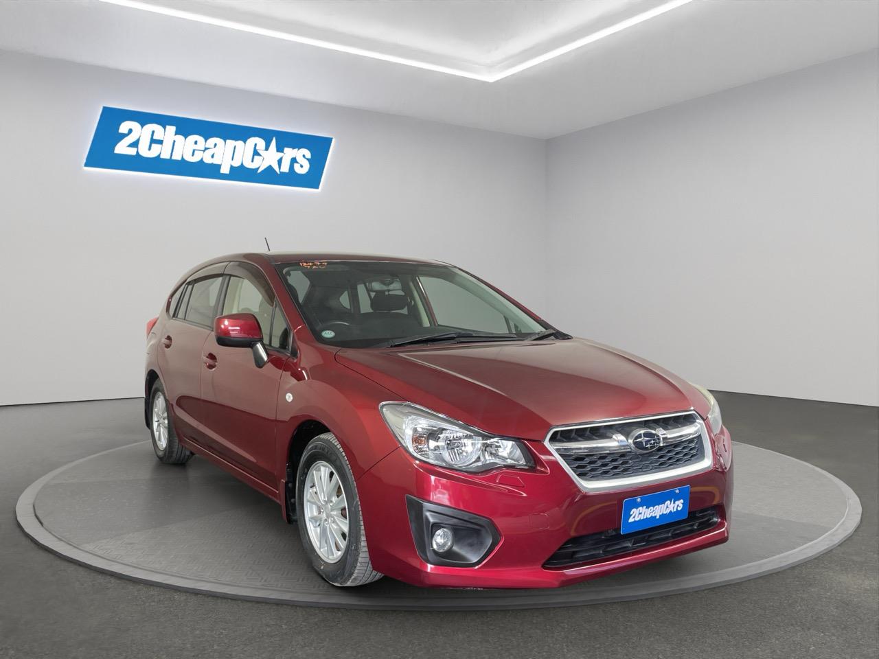 2012 Subaru Impreza SPORT 1.6I-L Hatchback LOW KMS + REVERSING CAMERA + PUSH BUTTON START