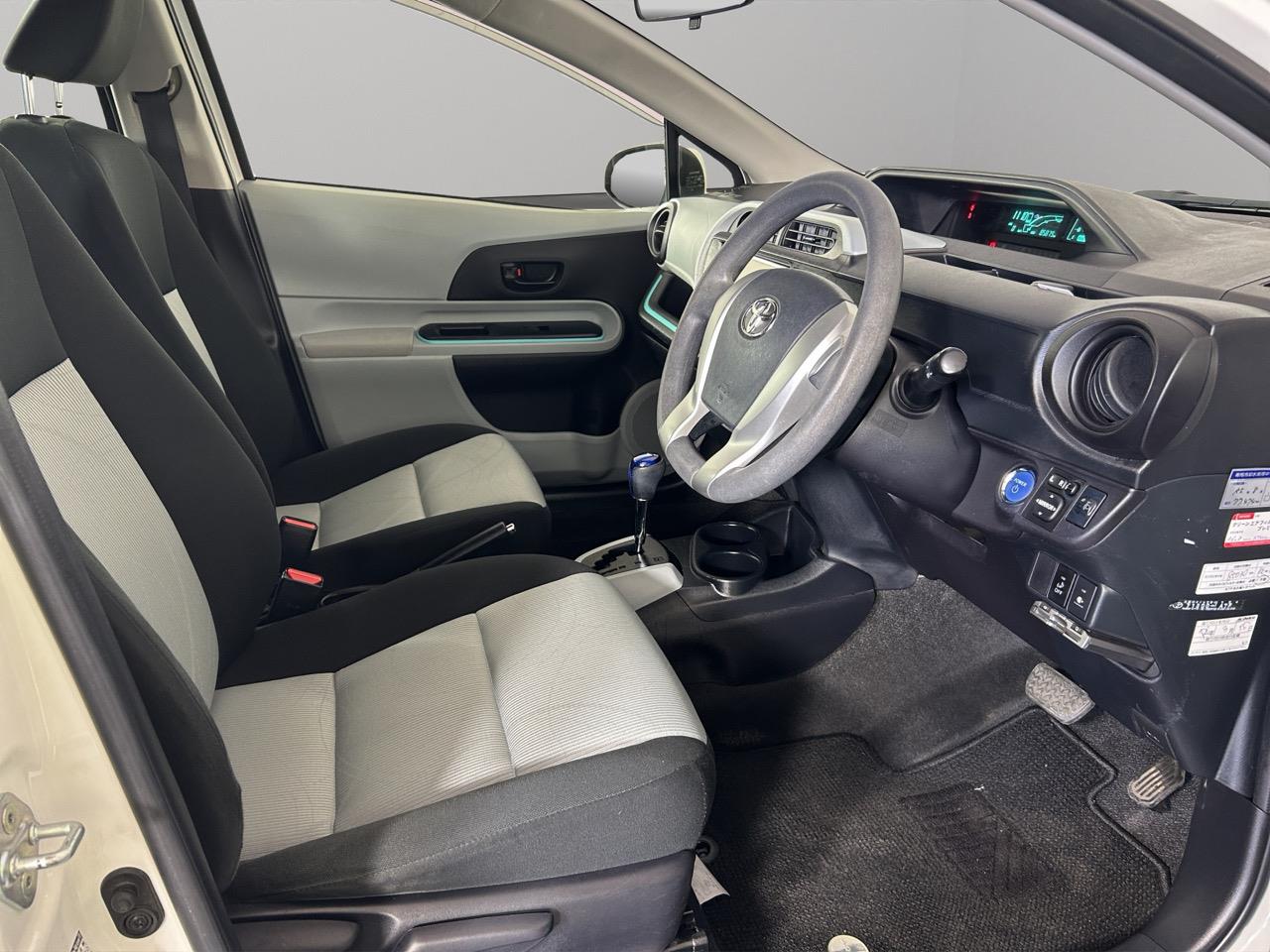 2012 Toyota Aqua S Hatchback SMART KEY + REVERSING CAMERA + HEATED SEATS