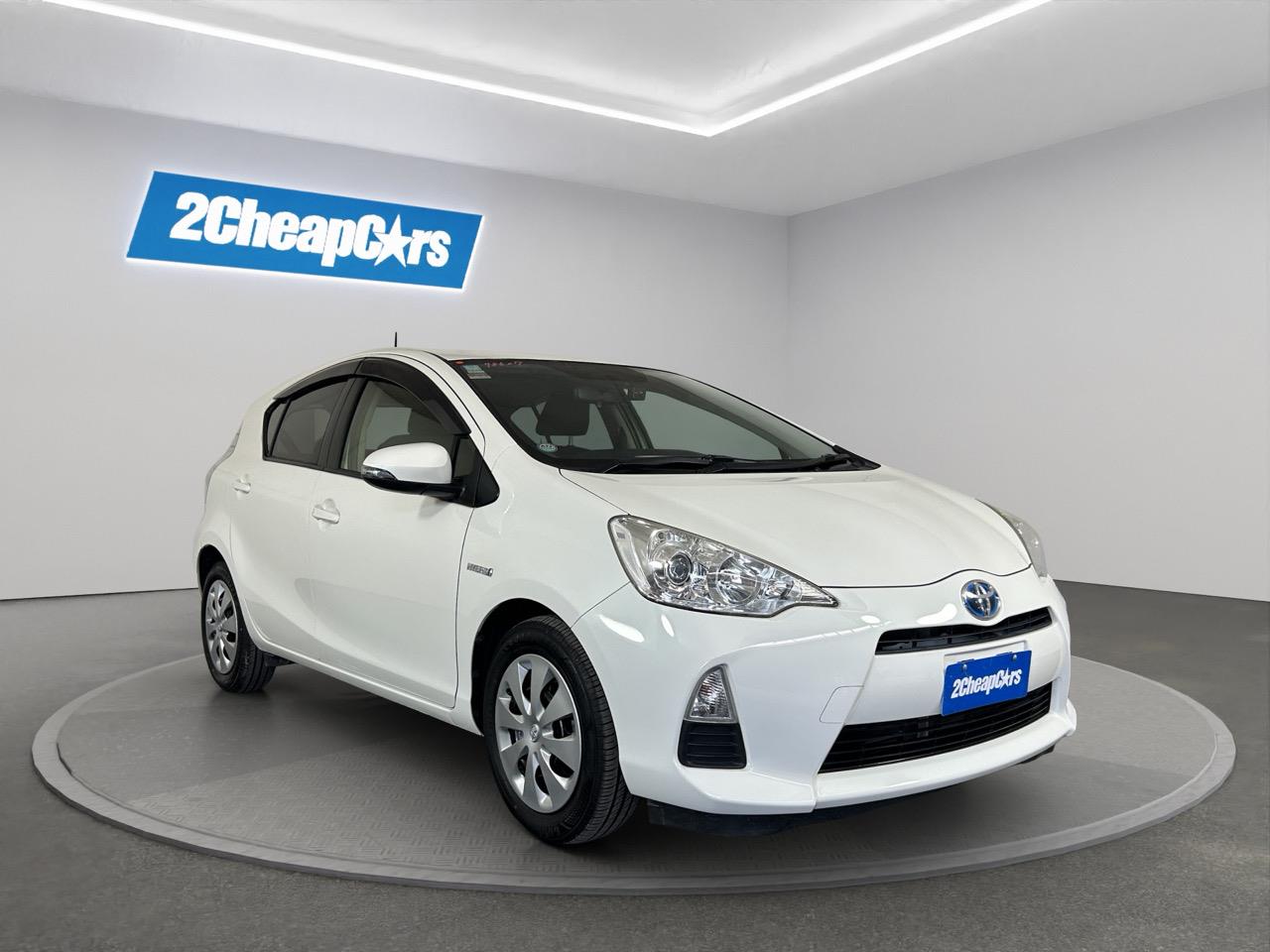 2012 Toyota Aqua S Hatchback SMART KEY + REVERSING CAMERA + HEATED SEATS