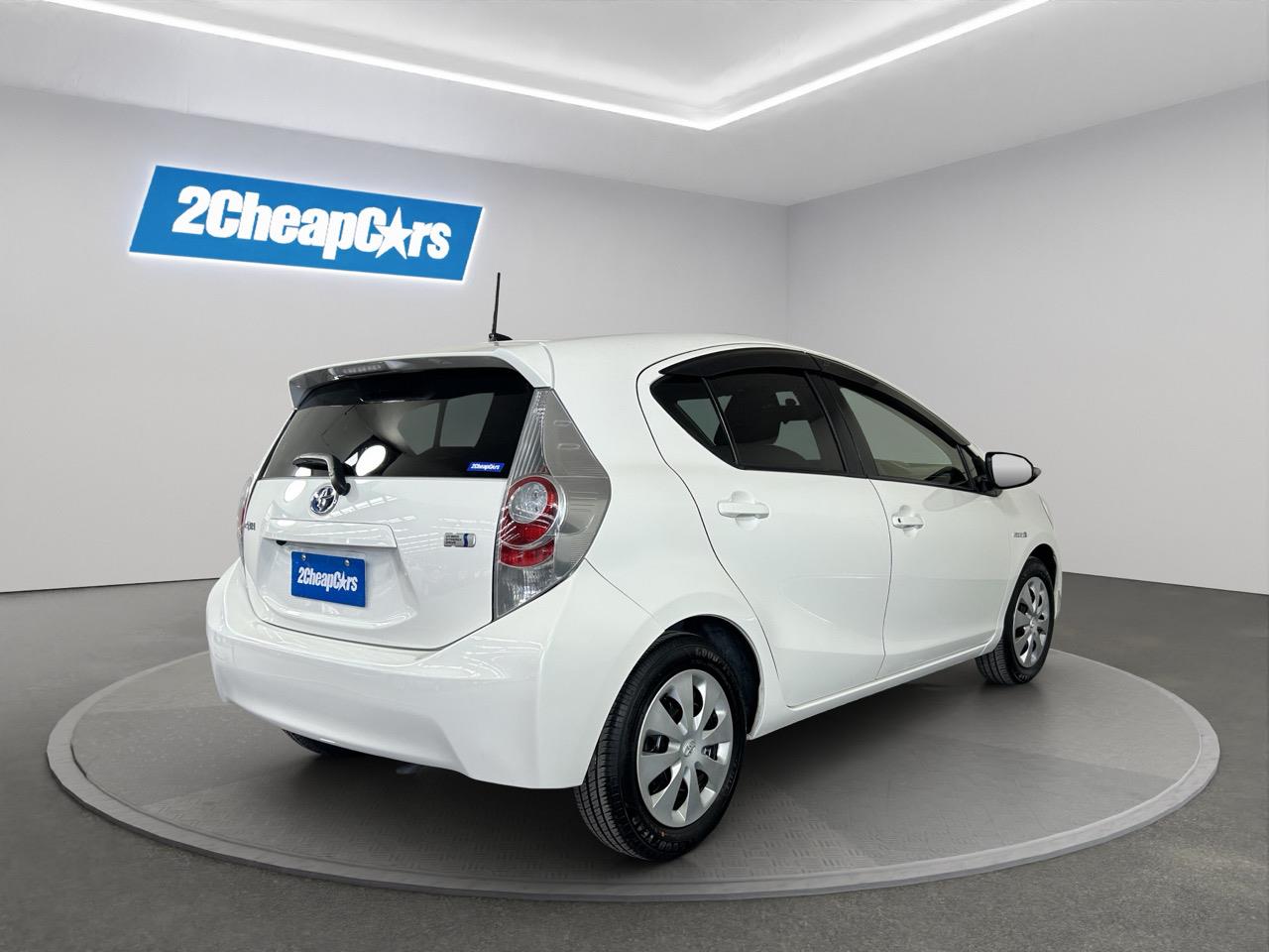 2012 Toyota Aqua S Hatchback SMART KEY + REVERSING CAMERA + HEATED SEATS