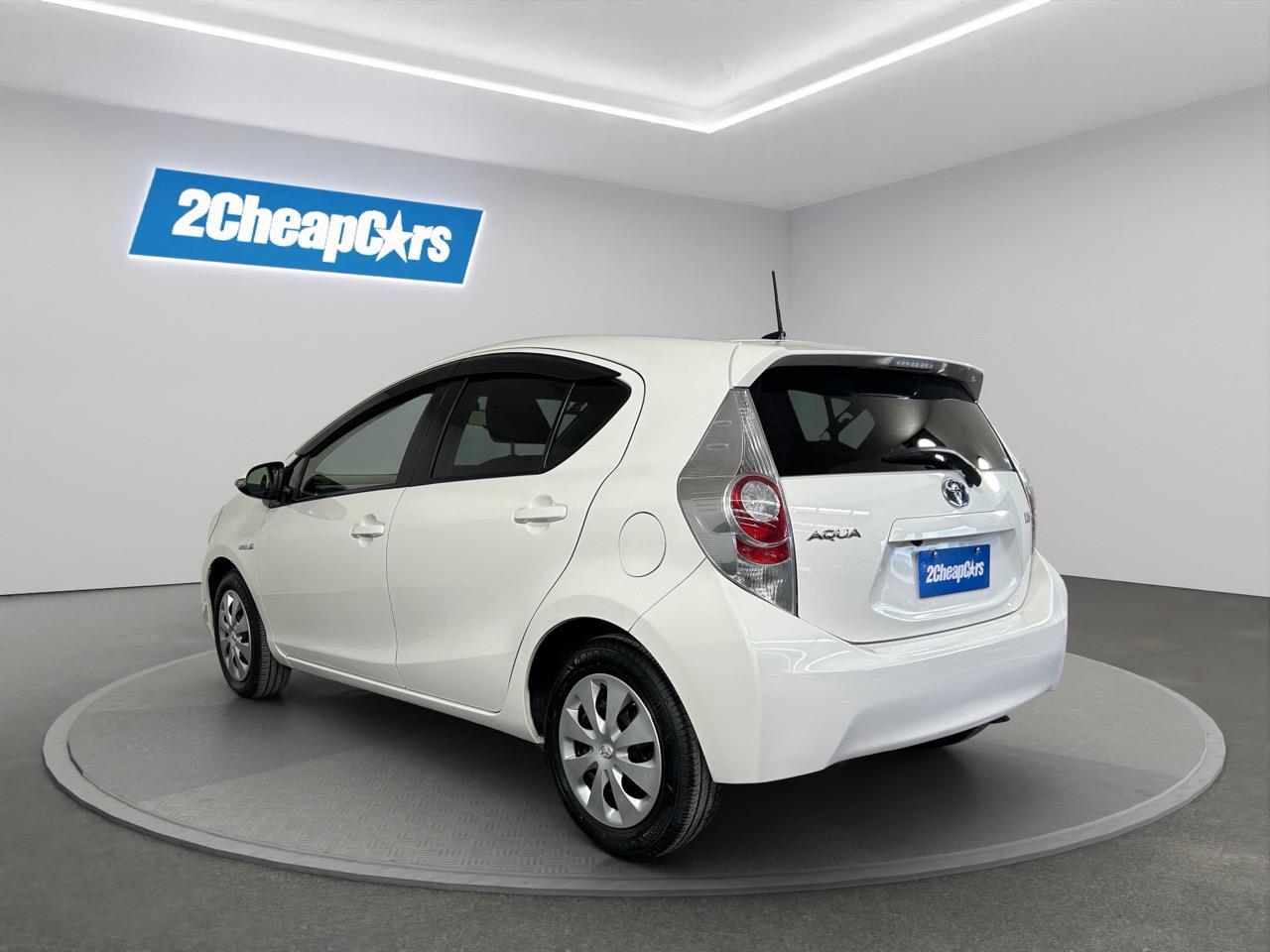 2012 Toyota Aqua S Hatchback SMART KEY + REVERSING CAMERA + HEATED SEATS