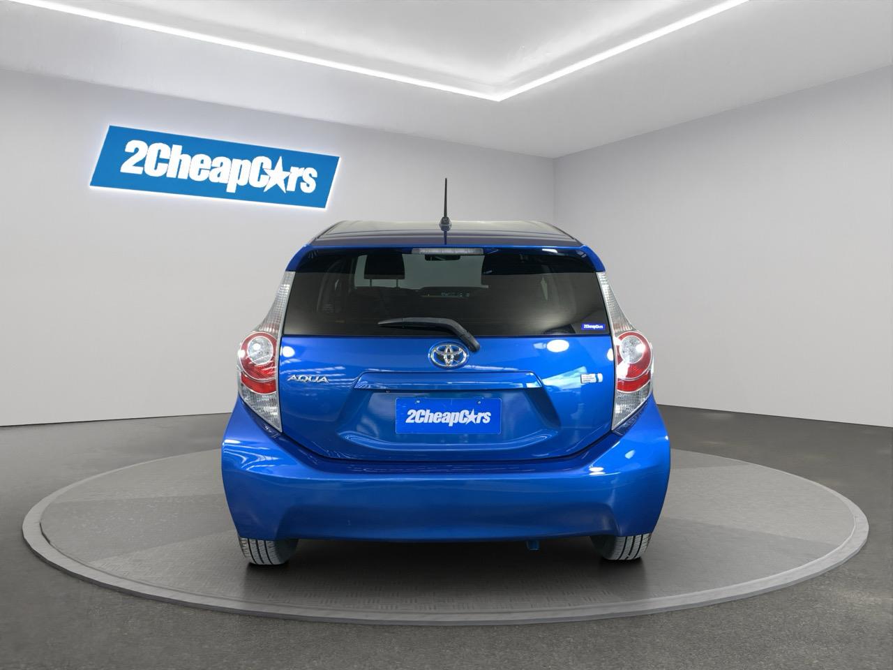 2014 Toyota Aqua S Smart Entry Package Hatchback REVERSING CAMERA + PUSH BUTTON START + AUTO LIGHTS