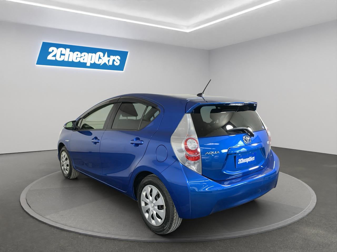 2014 Toyota Aqua S Smart Entry Package Hatchback REVERSING CAMERA + PUSH BUTTON START + AUTO LIGHTS