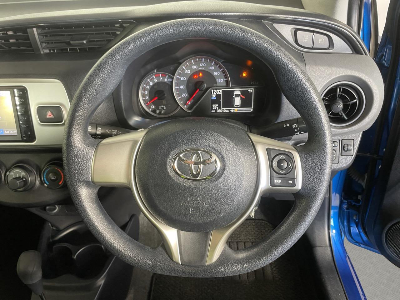 2015 Toyota Vitz Yaris S Hatchback LOW KM + GREAT FUEL EFFICIENCY