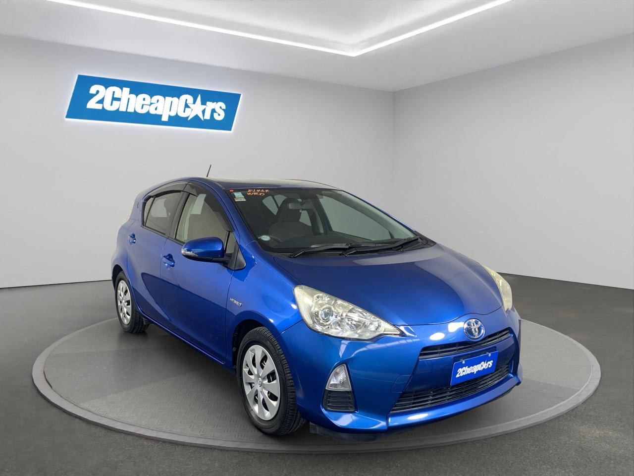 2013 Toyota Aqua G Hatchback LOW KMS + REVERSING CAMERA + PUSH BUTTON START