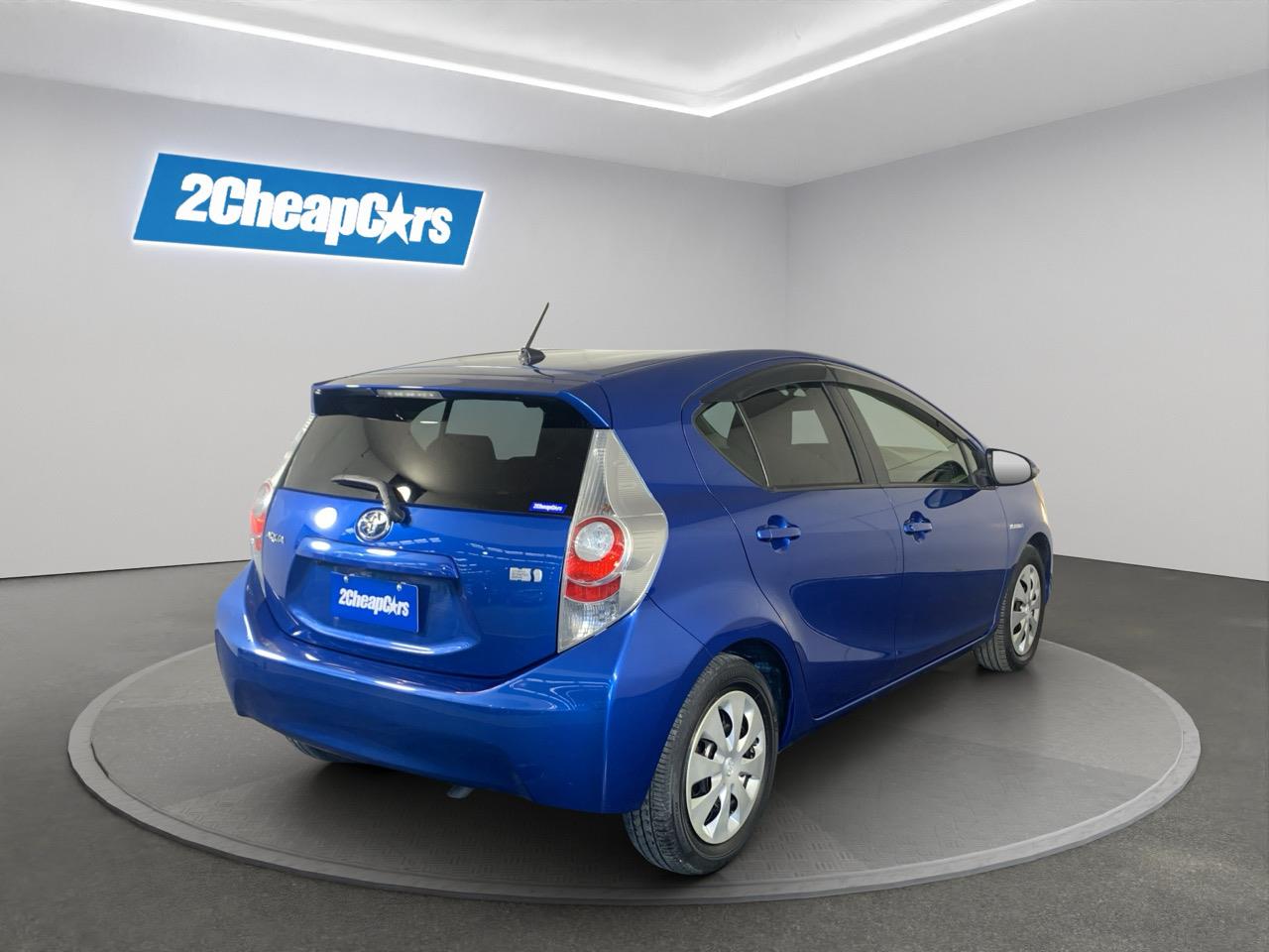 2013 Toyota Aqua G Hatchback LOW KMS + REVERSING CAMERA + PUSH BUTTON START
