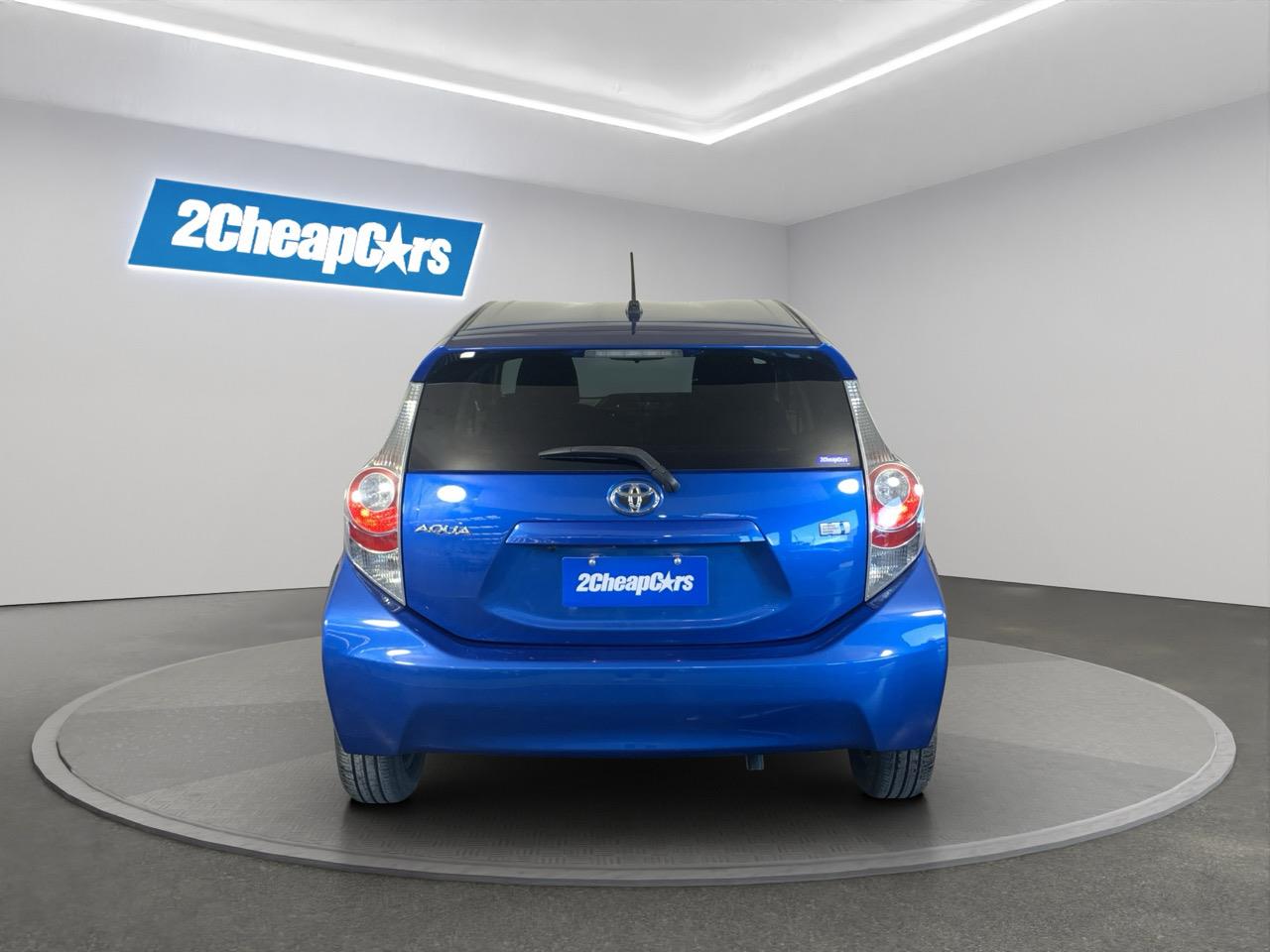 2013 Toyota Aqua G Hatchback LOW KMS + REVERSING CAMERA + PUSH BUTTON START