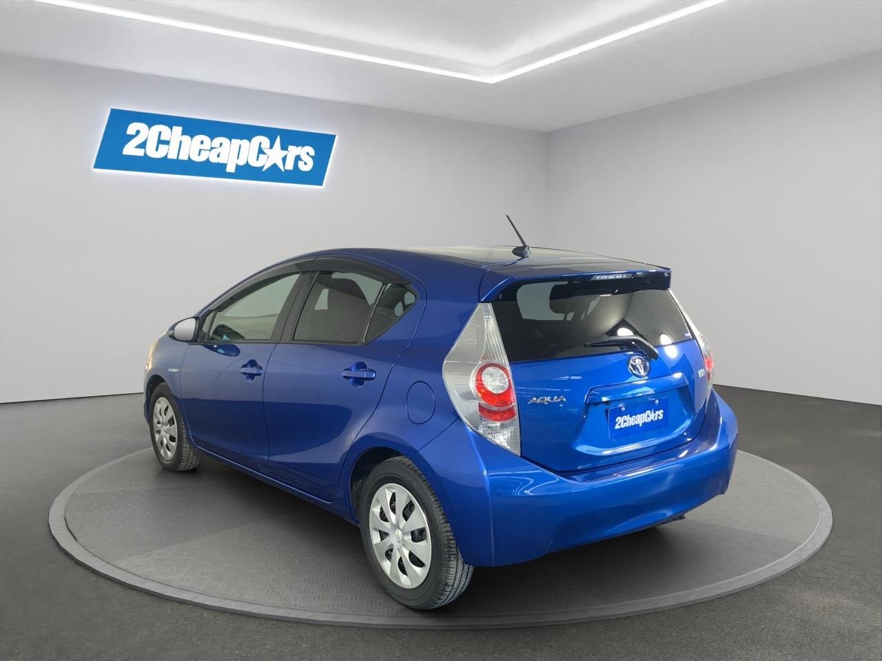 2013 Toyota Aqua G Hatchback LOW KMS + REVERSING CAMERA + PUSH BUTTON START