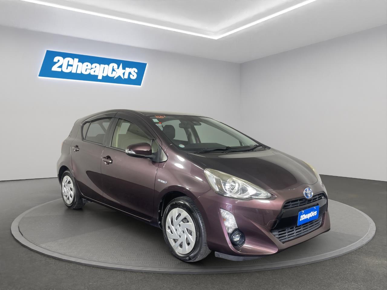 2016 Toyota Aqua G Black Leather Hatchback LEATHER SEAT+HEATED SEAT+CRUISE CONTROL+PUSH START