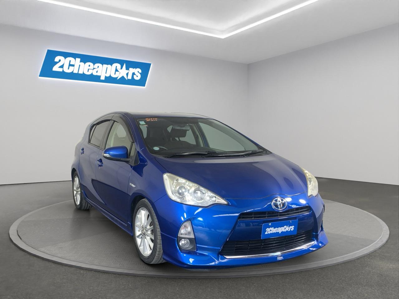 2013 Toyota Aqua G Hatchback REVERSING CAMERA + PUSH BUTTON START + AUTO LIGHTS