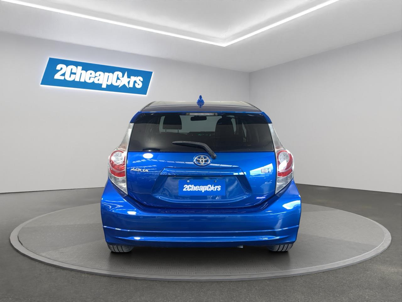 2013 Toyota Aqua G Hatchback REVERSING CAMERA + PUSH BUTTON START + AUTO LIGHTS