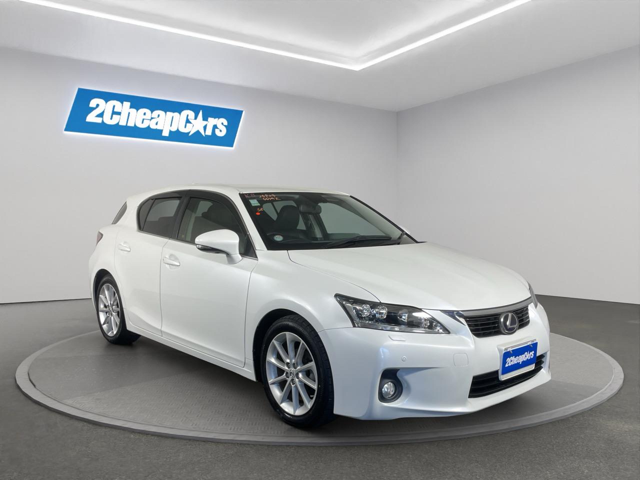 2012 Lexus CT200h Version L Hatchback HEATED SEATS + REVERSING CAMERA + PUSH START