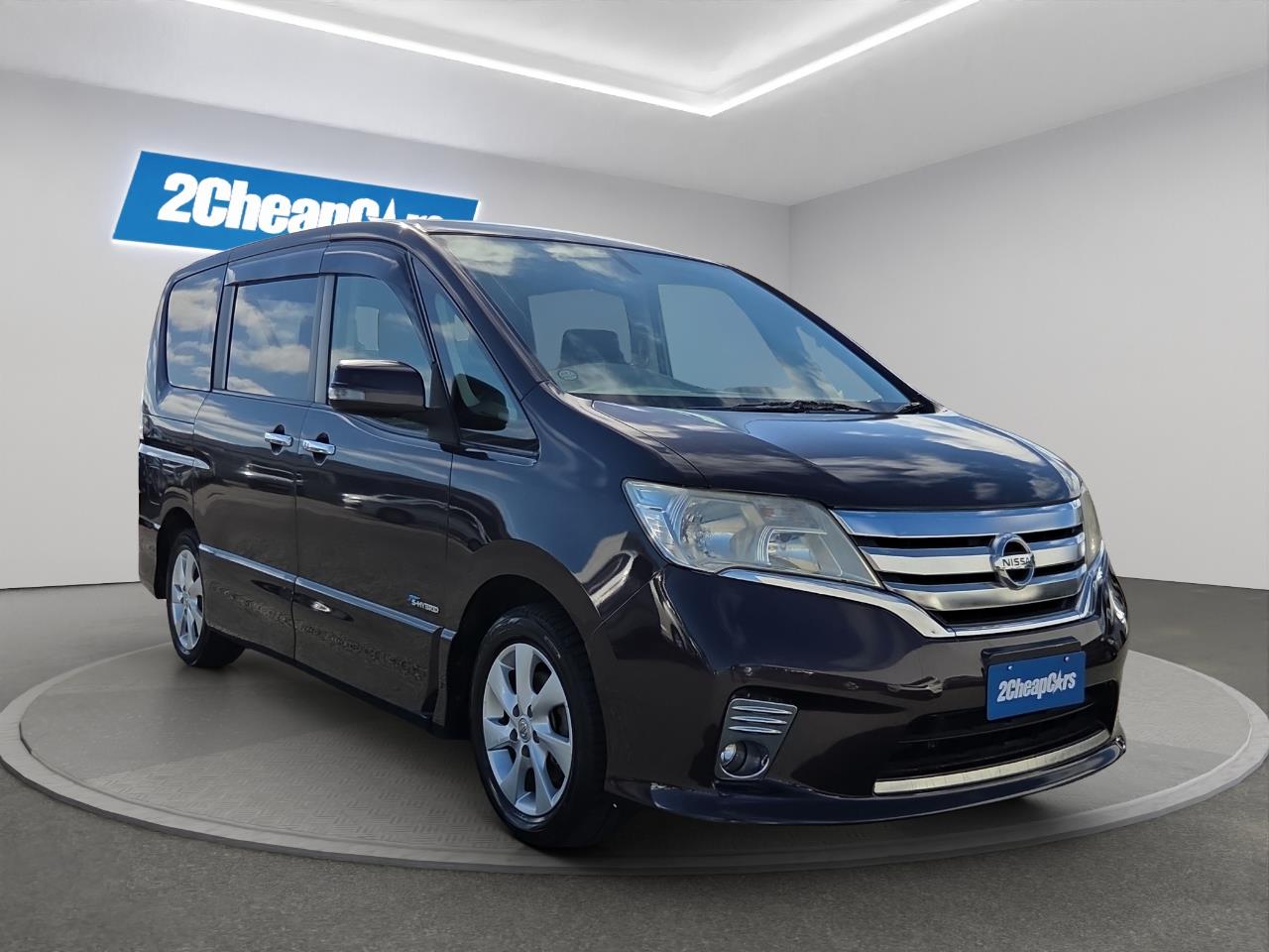 2013 Nissan Serena Hybrid Highway Star People Mover CRUISE CONTROL + REVERSING CAMERA + SMART KEY