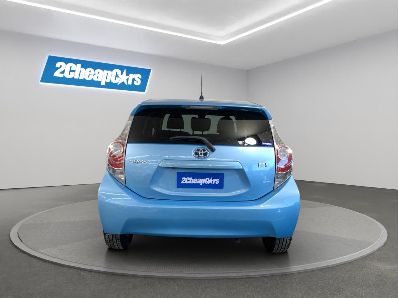 2012 Toyota Aqua S AERO Hatchback HEATED SEATS + PUSH BUTTON START + AUTO LIGHTS