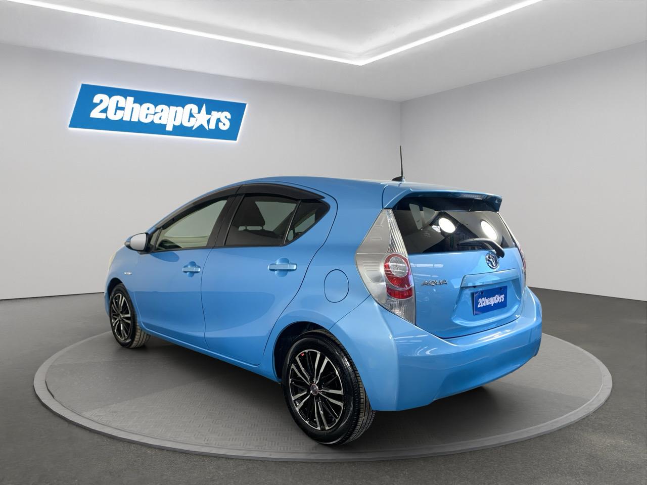 2012 Toyota Aqua S AERO Hatchback HEATED SEATS + PUSH BUTTON START + AUTO LIGHTS
