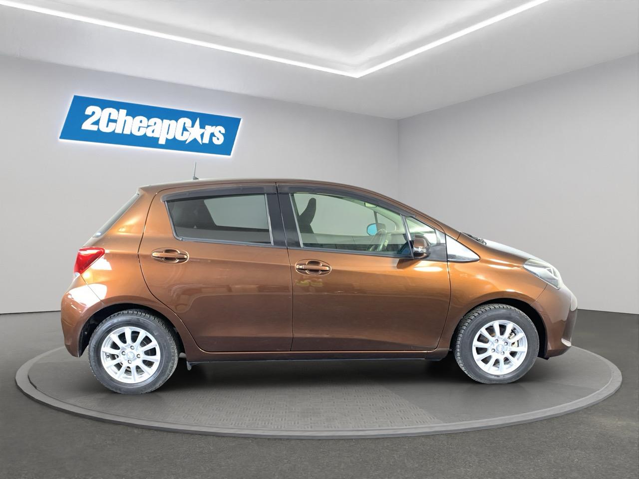 2014 Toyota Vitz U Hatchback LOW KMS + HEATED SEATS + PUSH BUTTON START