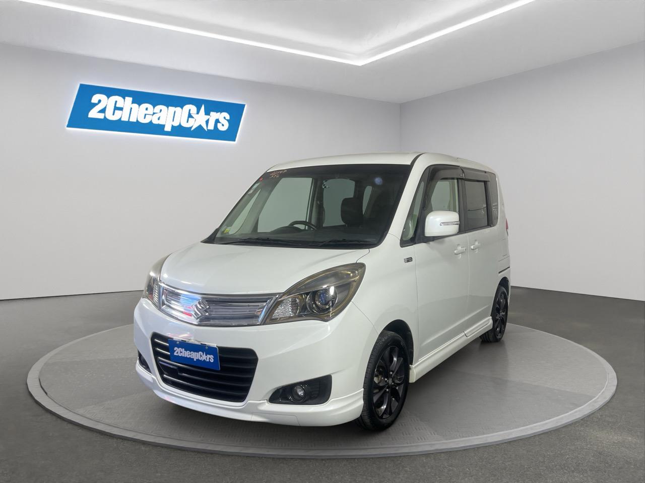 2014 Suzuki Solio Black White Hatchback