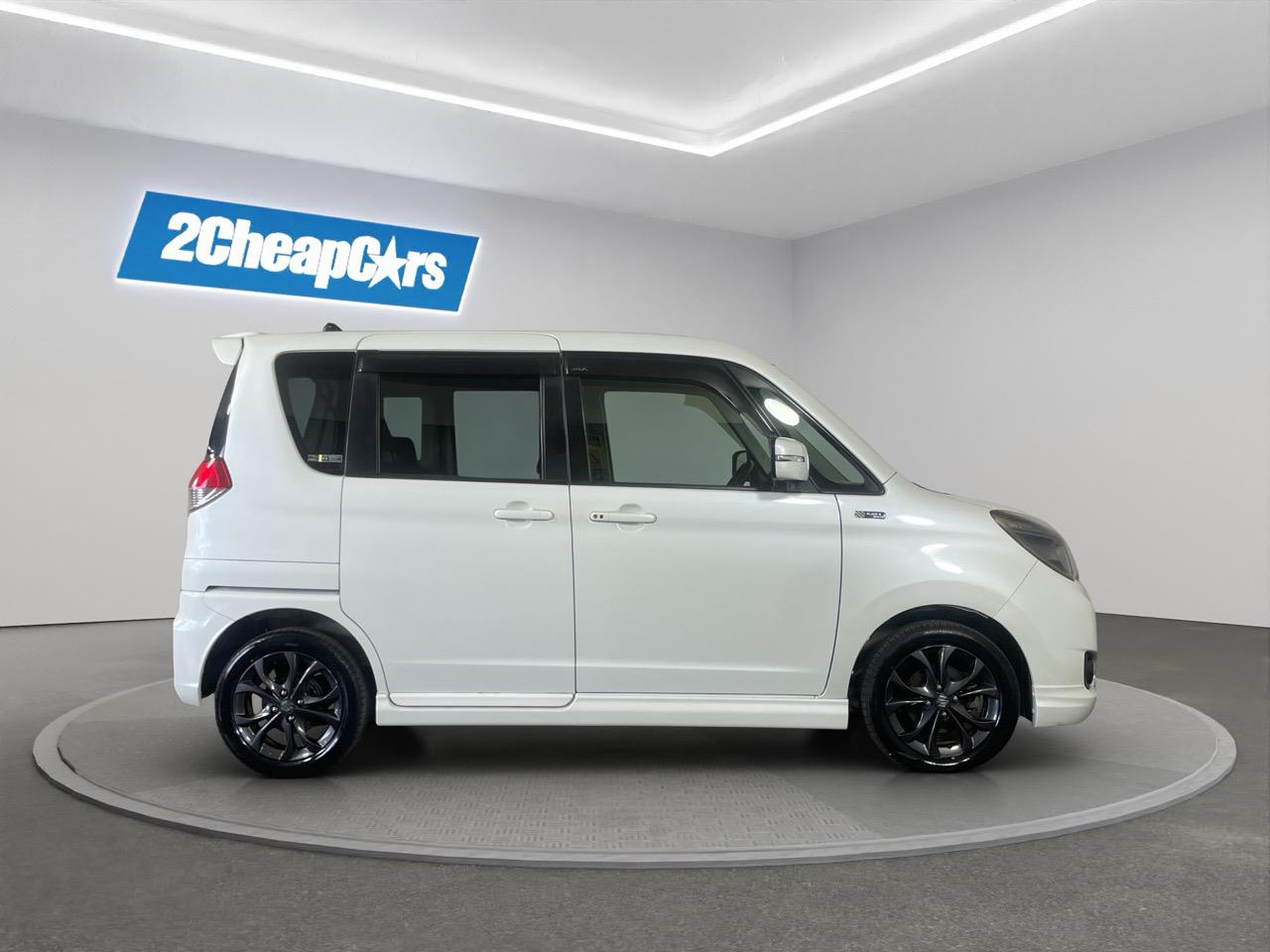 2014 Suzuki Solio Black White Hatchback ELECTRIC SLIDING DOOR + REVERSING CAMERA