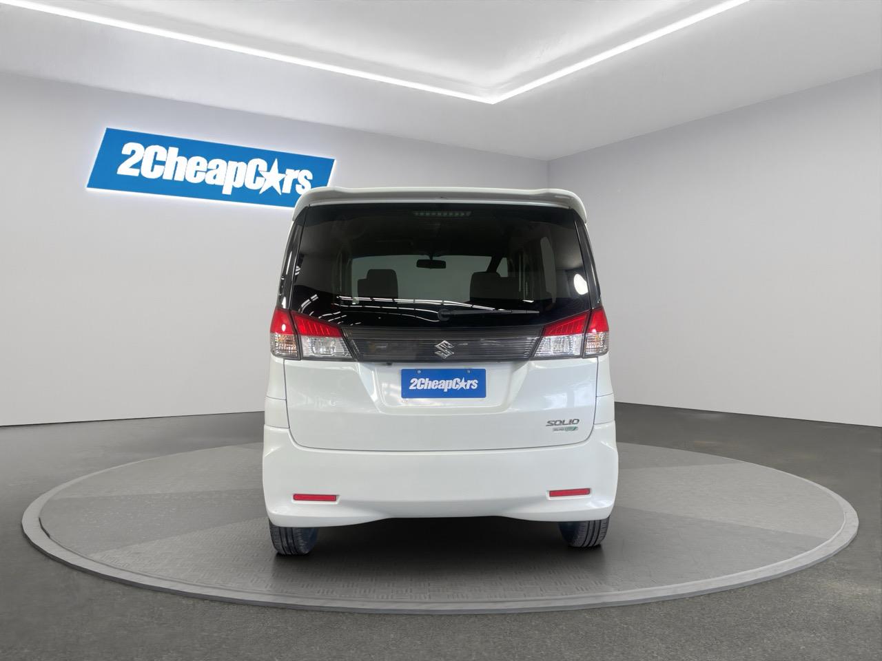 2014 Suzuki Solio Black White Hatchback ELECTRIC SLIDING DOOR + REVERSING CAMERA