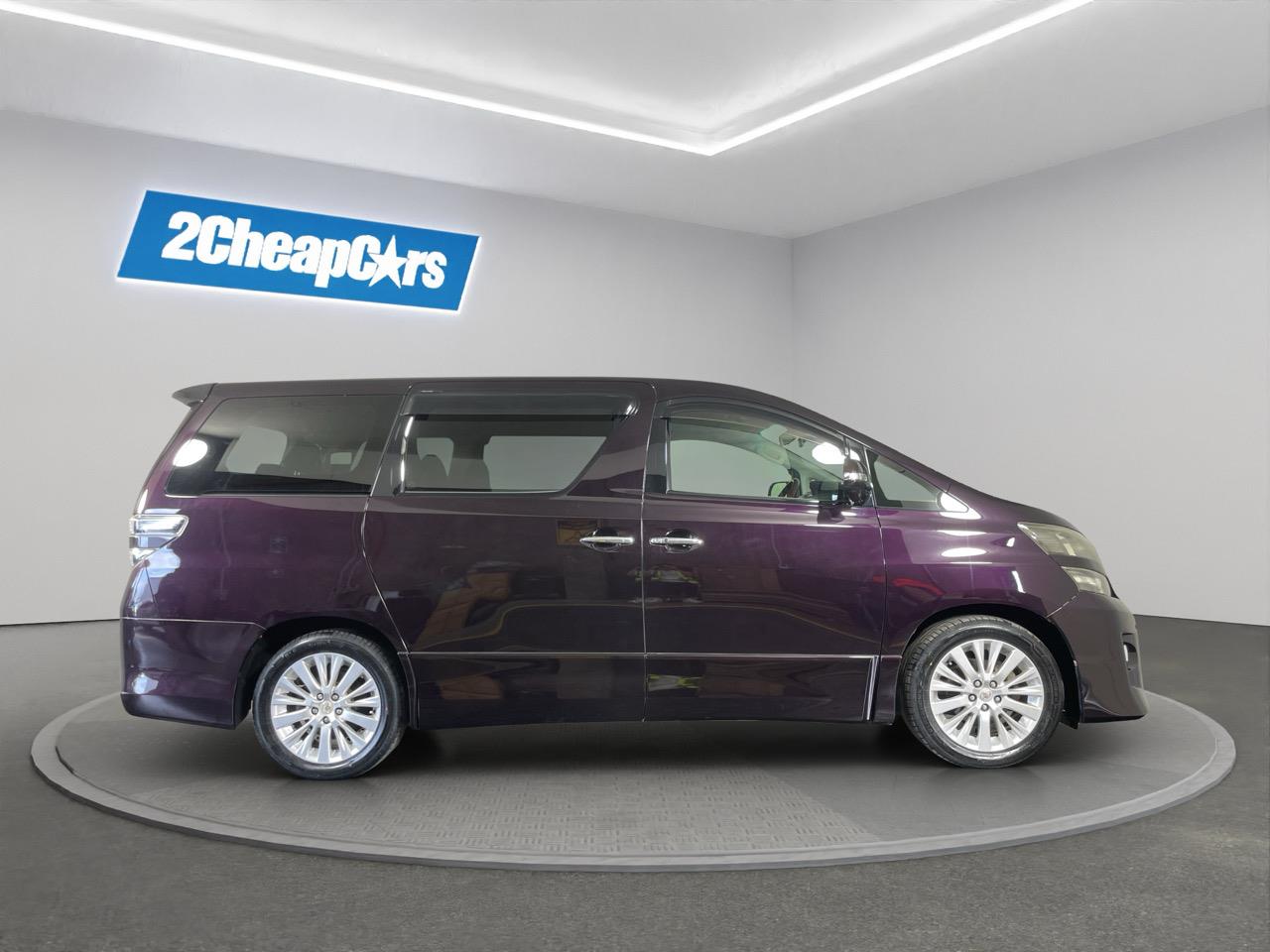 2012 Toyota Vellfire 2,4X People Mover LOW KM + REVERSING CAMERA + PUSH SRART