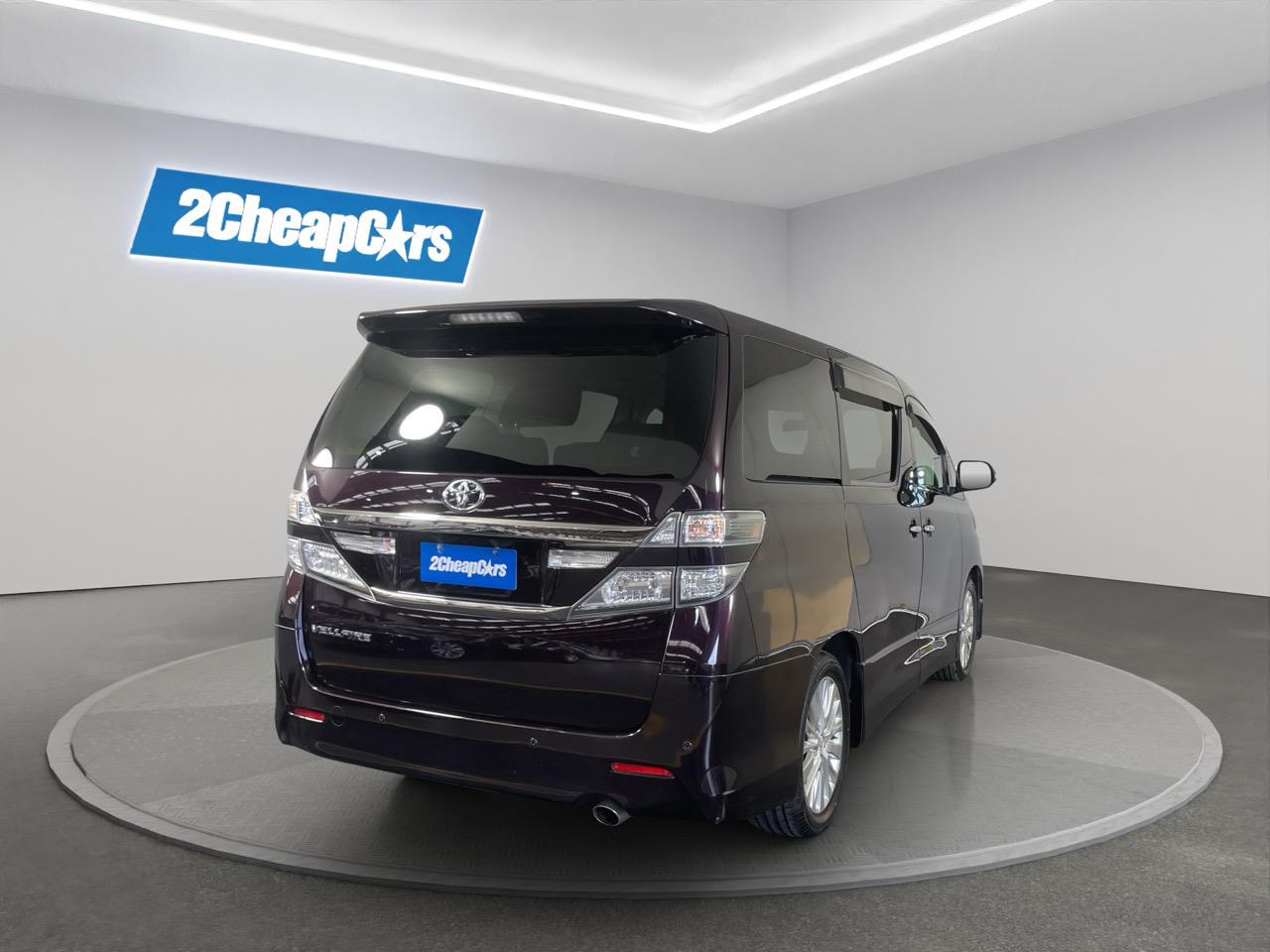 2012 Toyota Vellfire 2,4X People Mover LOW KM + REVERSING CAMERA + PUSH SRART