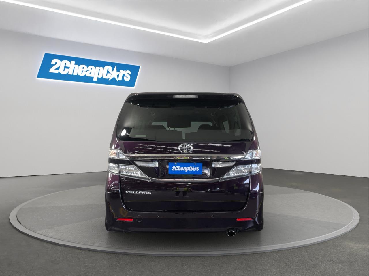 2012 Toyota Vellfire 2,4X People Mover LOW KM + REVERSING CAMERA + PUSH SRART