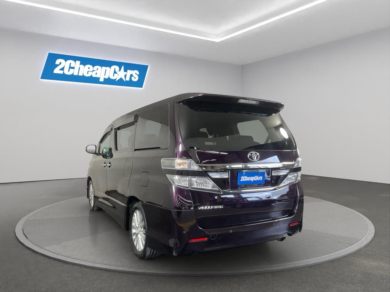 2012 Toyota Vellfire 2,4X People Mover LOW KM + REVERSING CAMERA + PUSH SRART