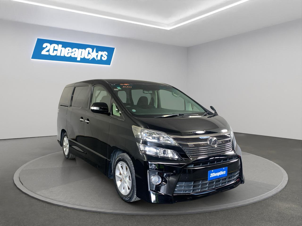 2013 Toyota Vellfire 2,4X People Mover ELECTRIC SLIDING DOORS + REVERSING CAMERA