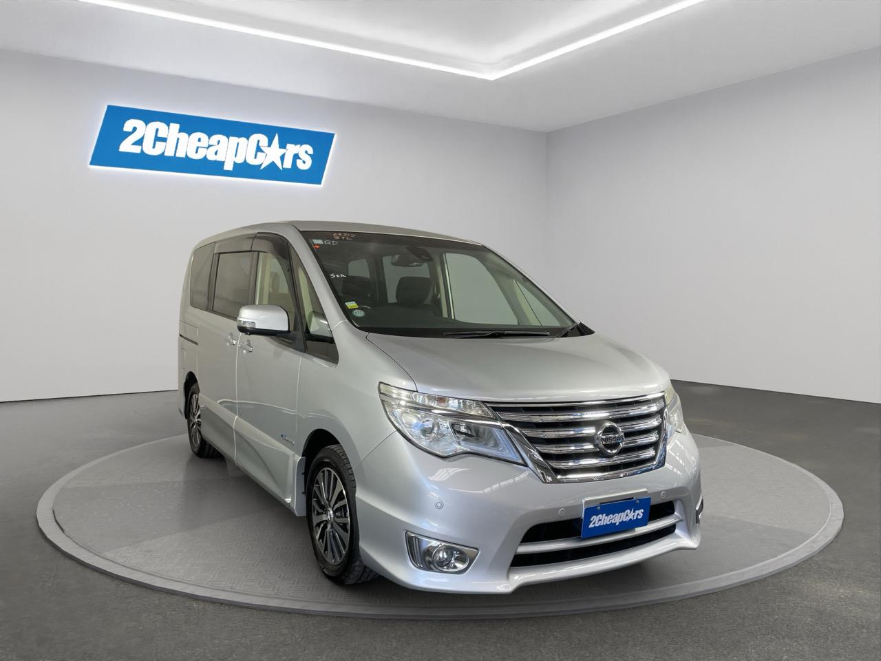 2015 Nissan Serena HIGHWAY STAR G S-HYBRID People Mover ELECTRIC SLIDING DOORS + 360 DEGREE CAMERA