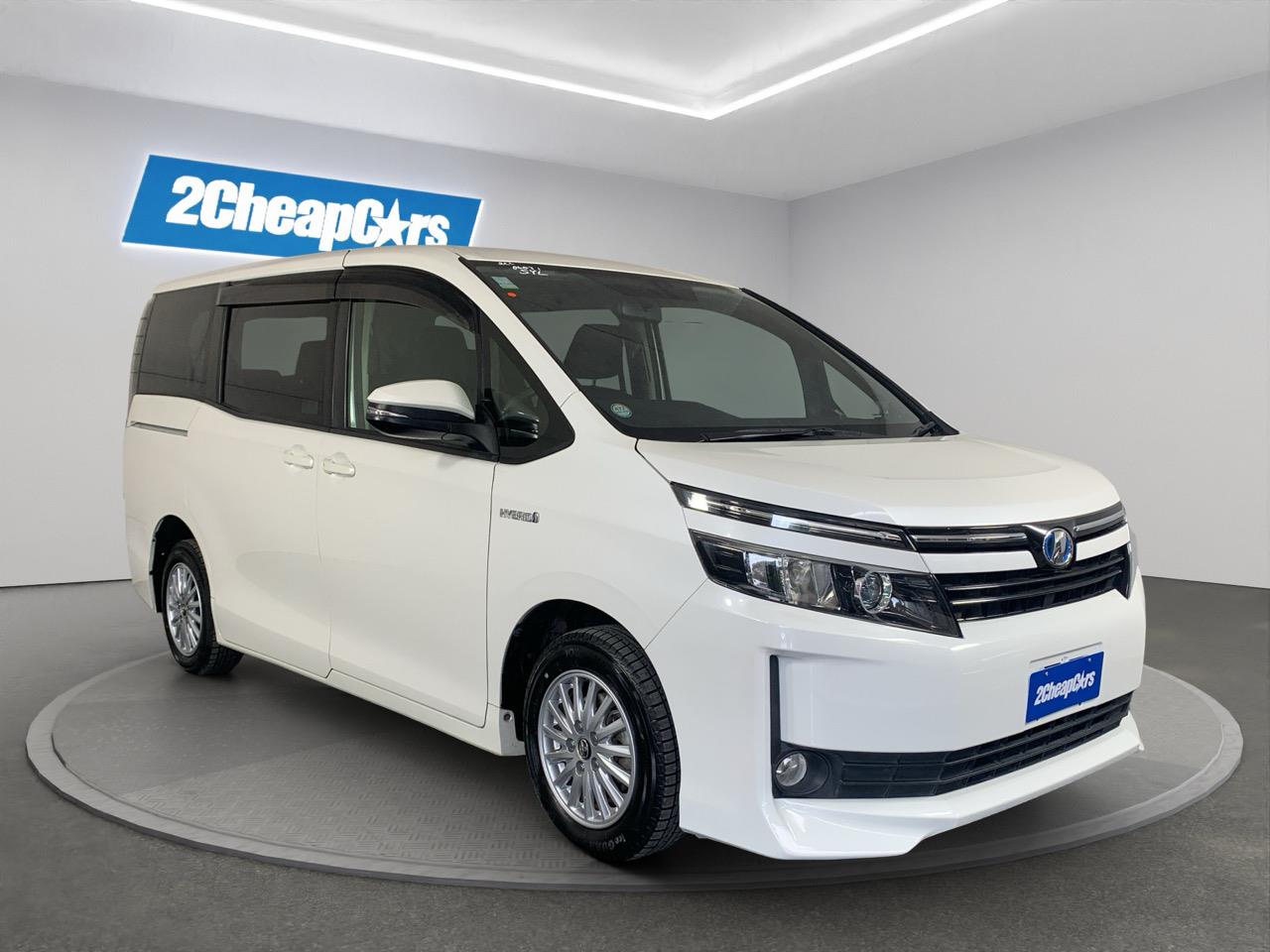 2015 Toyota Voxy HYBRID V People Mover CRUISE CONTROL + HEATED SEATS + POWER SLIDING DOOR