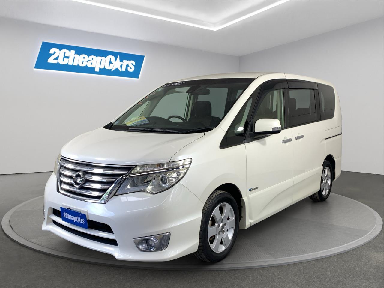 2015 Nissan Serena Hybrid Highway Star People Mover CRUISE CONTROL + POWER SLIDING DOOR + AUTO LIGHTS