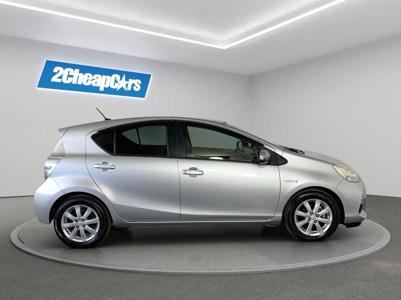 2012 Toyota Aqua S Hatchback HEATED SEATS + REVERSING CAMERA + AUTO LIGHTS