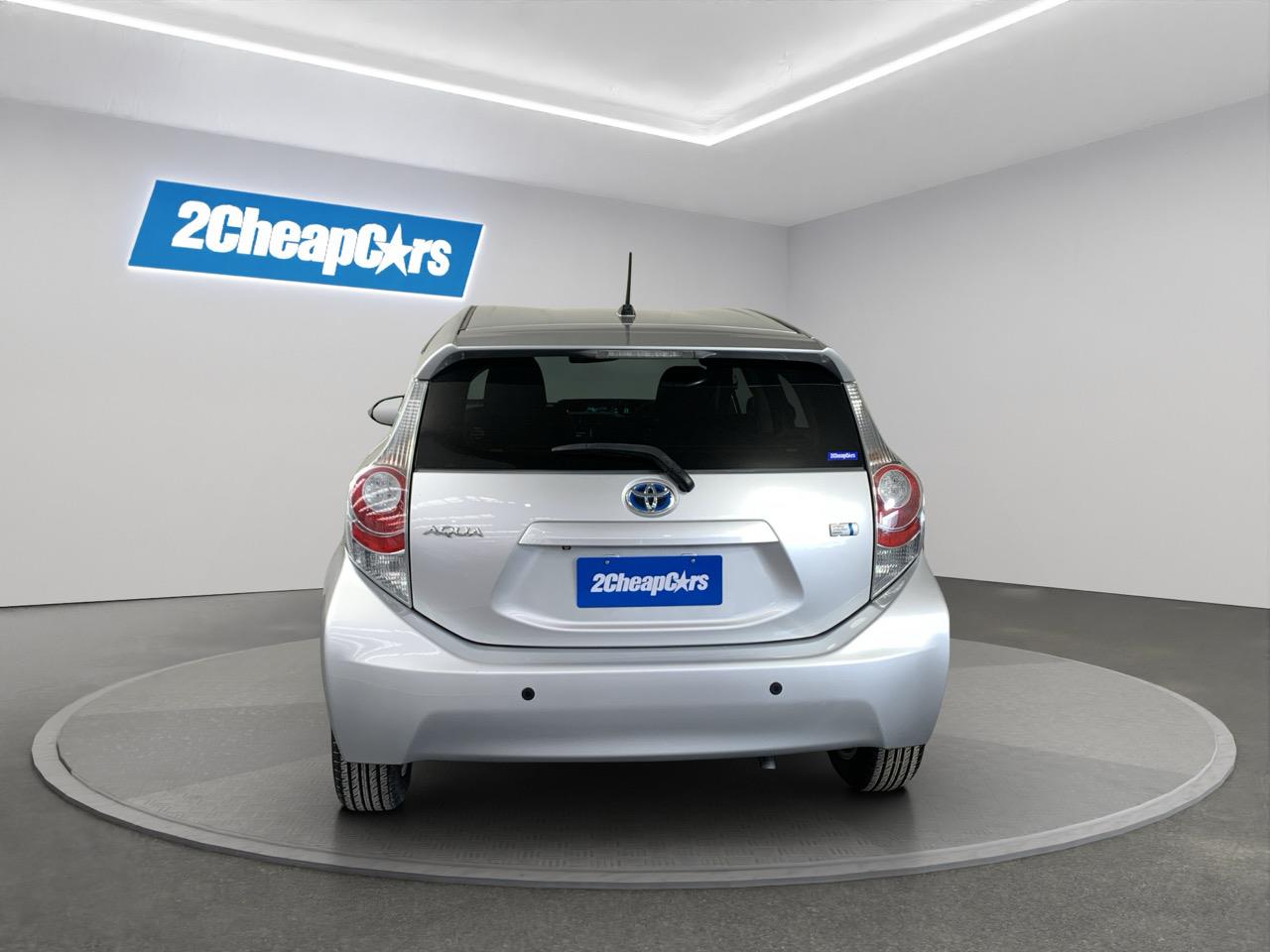 2012 Toyota Aqua S Hatchback HEATED SEATS + REVERSING CAMERA + AUTO LIGHTS