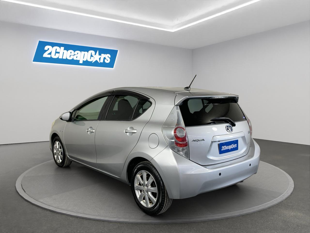 2012 Toyota Aqua S Hatchback HEATED SEATS + REVERSING CAMERA + AUTO LIGHTS