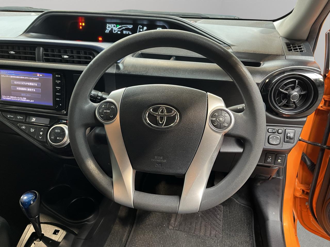 2015 Toyota Aqua Facelift Model S Hatchback SMART KEY + REVERSING CAMERA