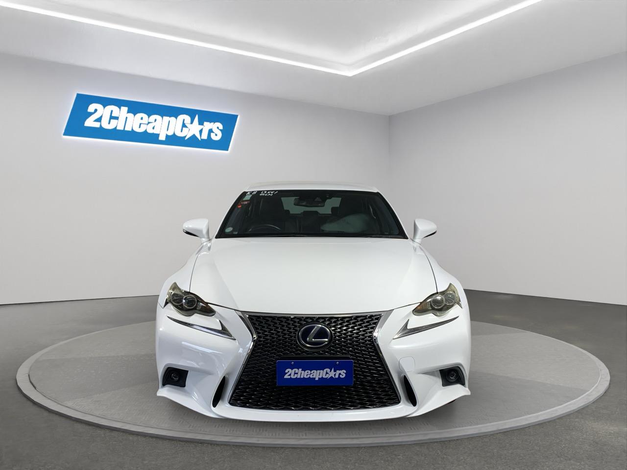 2013 Lexus IS 300H F Sport Sedan CRUISE CONTROL + HEATED SEATS + REVERSING CAMERA