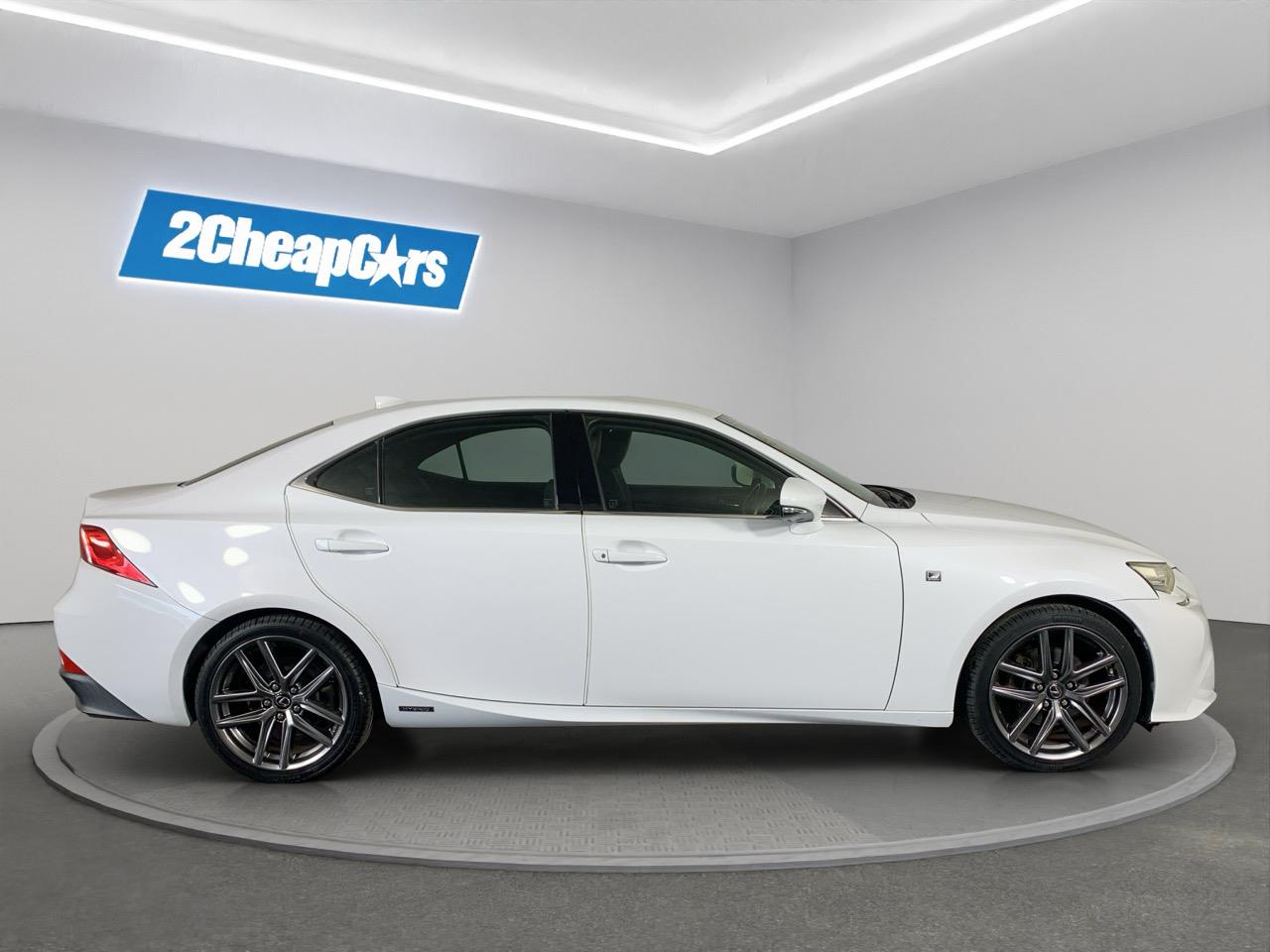 2013 Lexus IS 300H F Sport Sedan CRUISE CONTROL + HEATED SEATS + REVERSING CAMERA