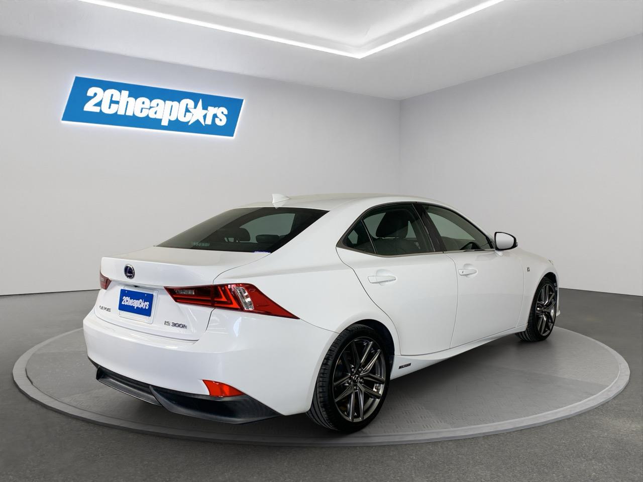 2013 Lexus IS 300H F Sport Sedan CRUISE CONTROL + HEATED SEATS + REVERSING CAMERA
