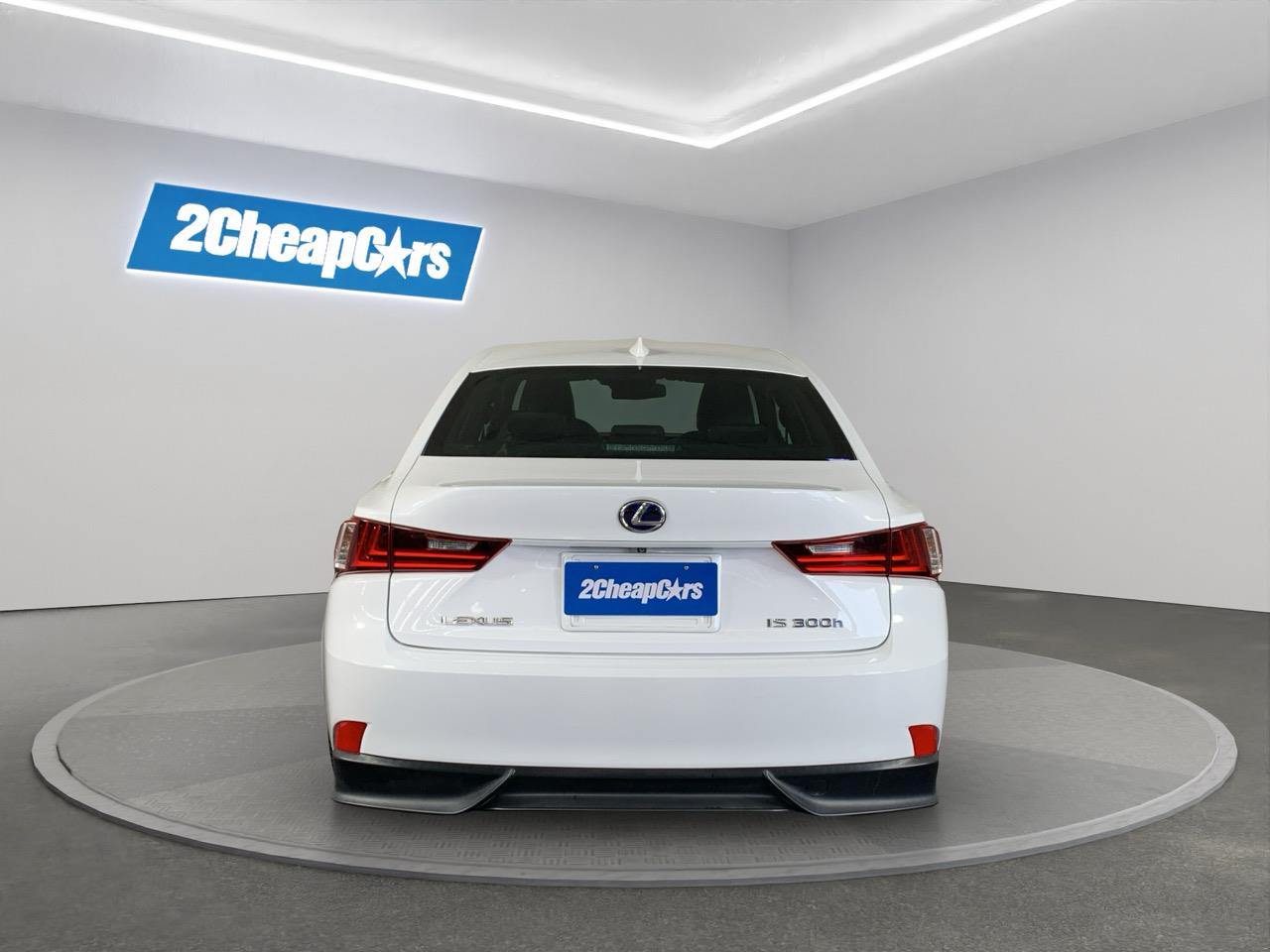 2013 Lexus IS 300H F Sport Sedan CRUISE CONTROL + HEATED SEATS + REVERSING CAMERA