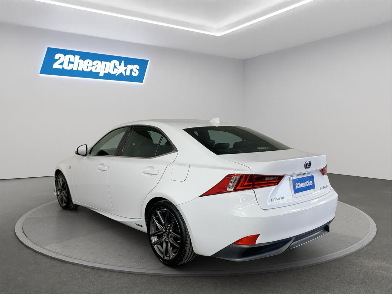 2013 Lexus IS 300H F Sport Sedan CRUISE CONTROL + HEATED SEATS + REVERSING CAMERA