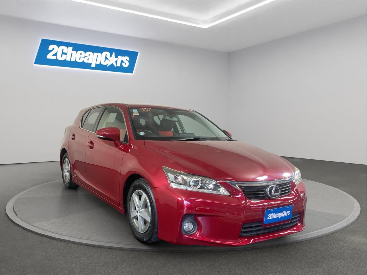 2013 Lexus CT200h VER C Hatchback PARKING SENSORS + REVERSING CAMERA
