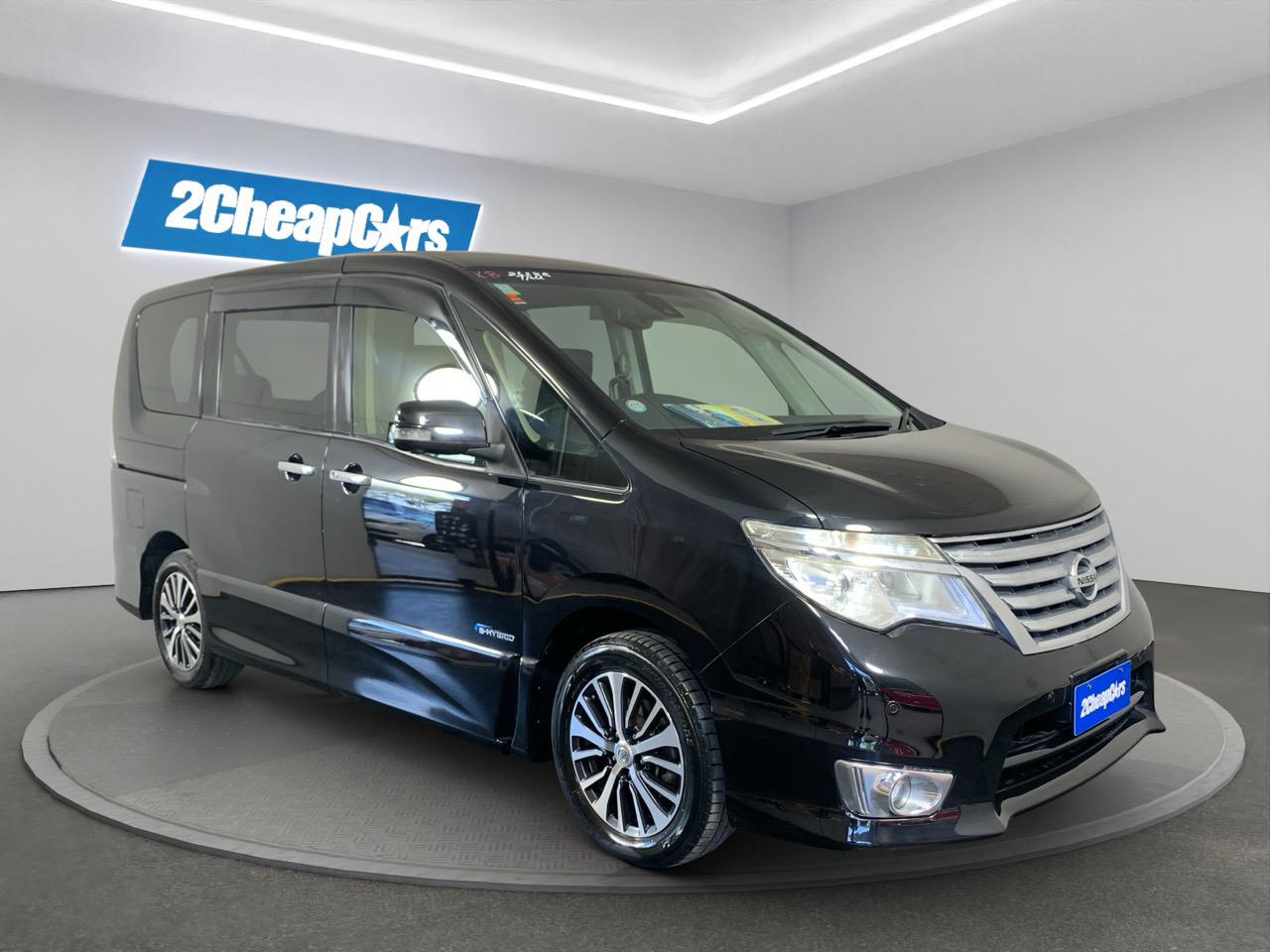 2014 Nissan Serena Hybrid Highway Star People Mover REVERSING CAMERA + CRUISE CONTROL + POWER SLIDING DOORS