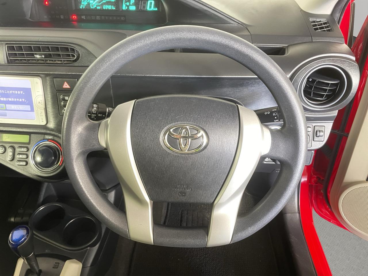 2012 Toyota Aqua S Hatchback HEATED SEATS + PUSH BUTTON START + AUTO LIGHTS