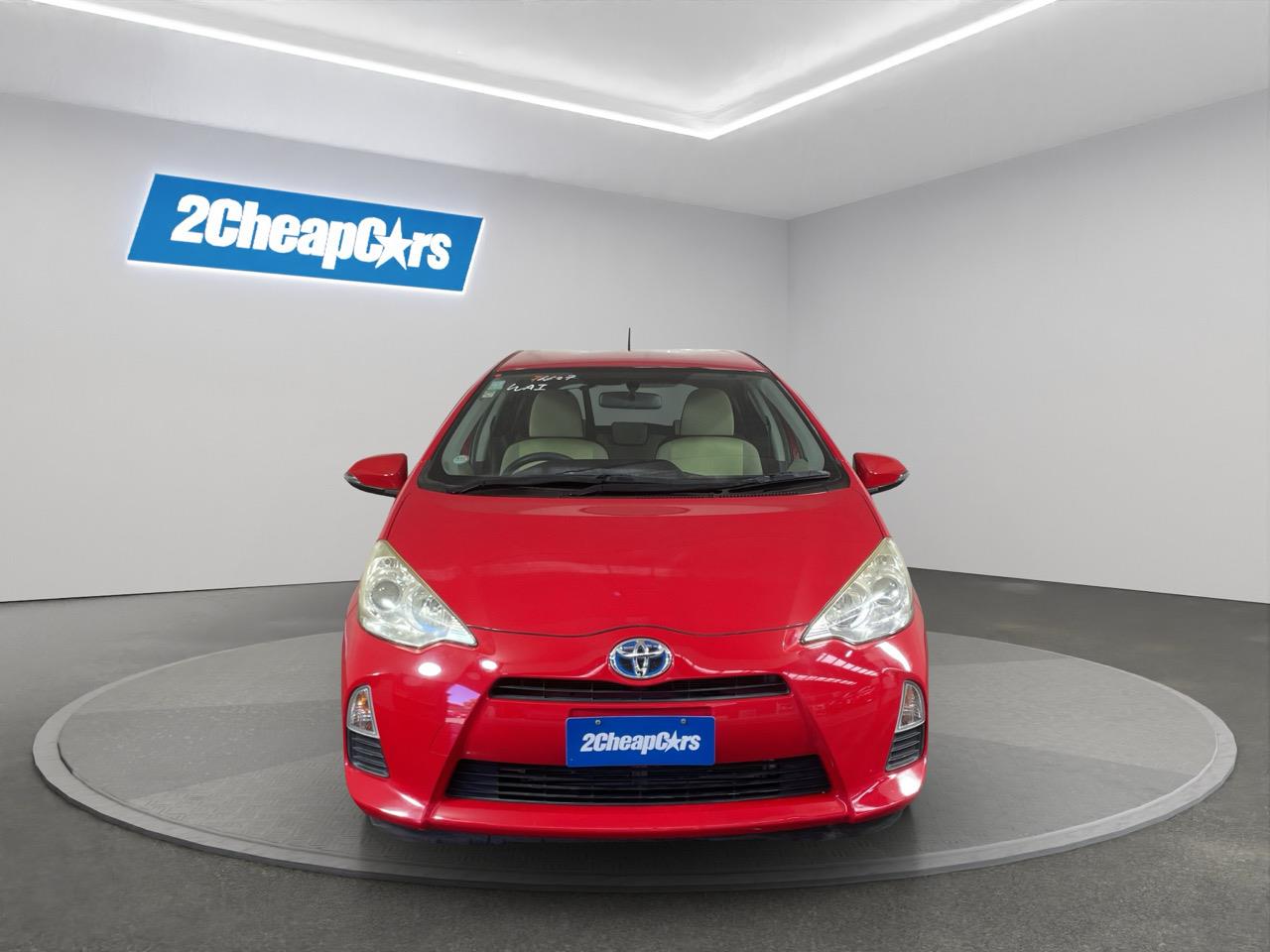2012 Toyota Aqua S Hatchback HEATED SEATS + PUSH BUTTON START + AUTO LIGHTS