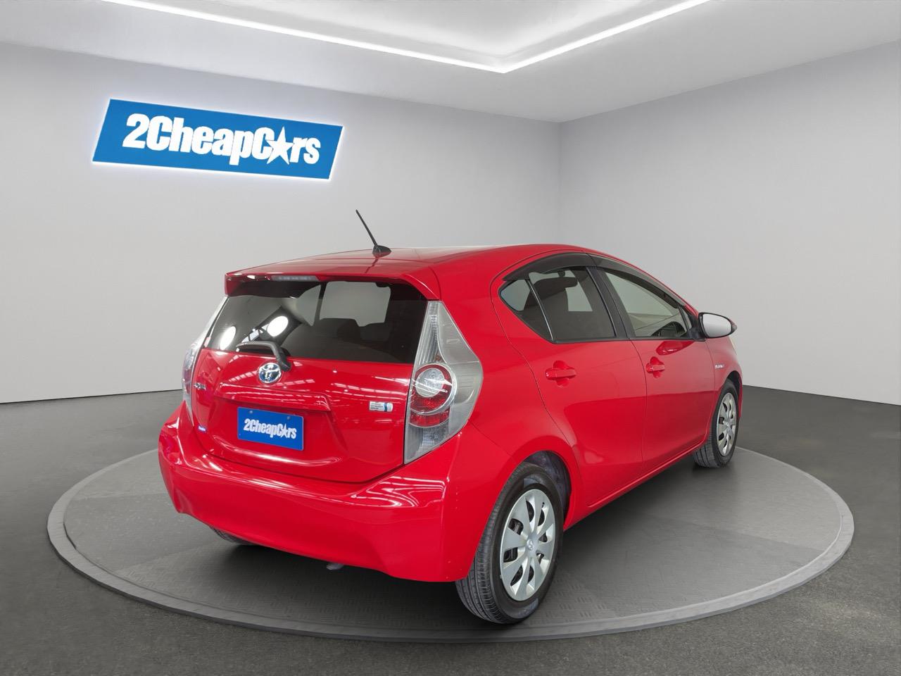 2012 Toyota Aqua S Hatchback HEATED SEATS + PUSH BUTTON START + AUTO LIGHTS