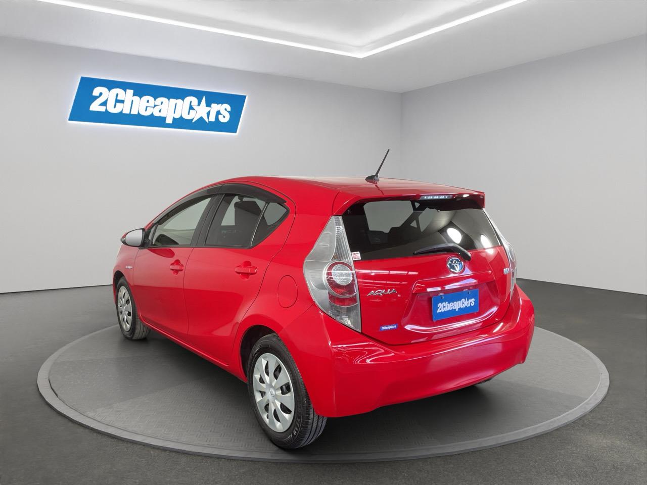 2012 Toyota Aqua S Hatchback HEATED SEATS + PUSH BUTTON START + AUTO LIGHTS