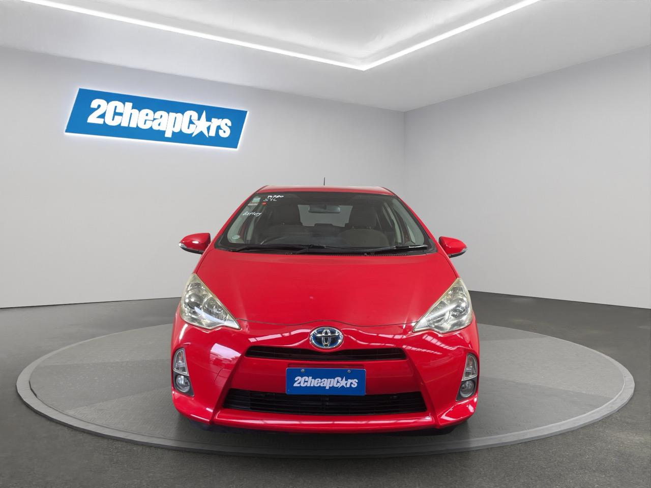 2012 Toyota Aqua G Hatchback LOW KM + AUTO LIGHTS + PUSH BUTTON START